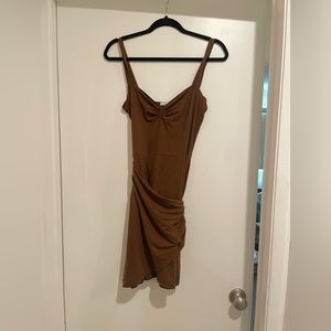 Reformation Faux Wrap Dress